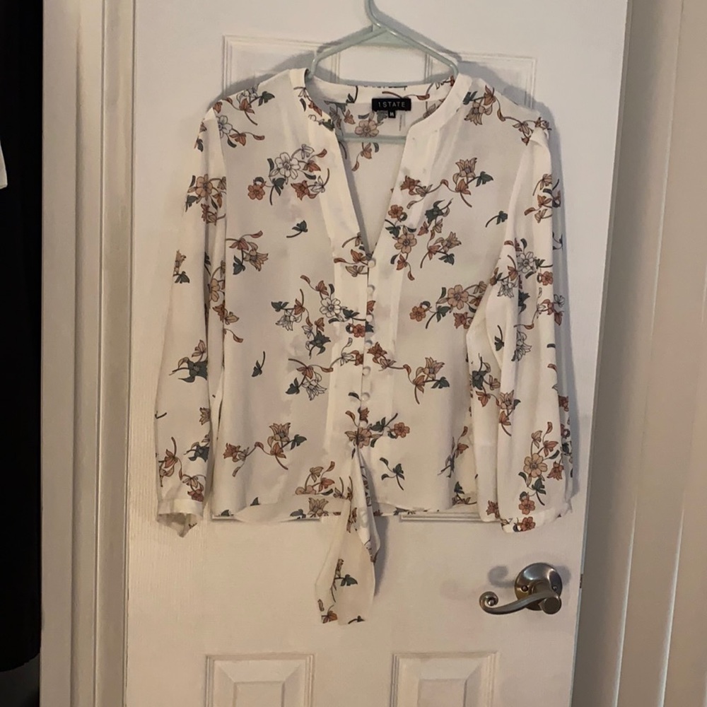 Long sleeve blouse